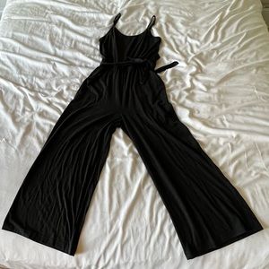 UpWest grey jumpsuit/romper with pockets!